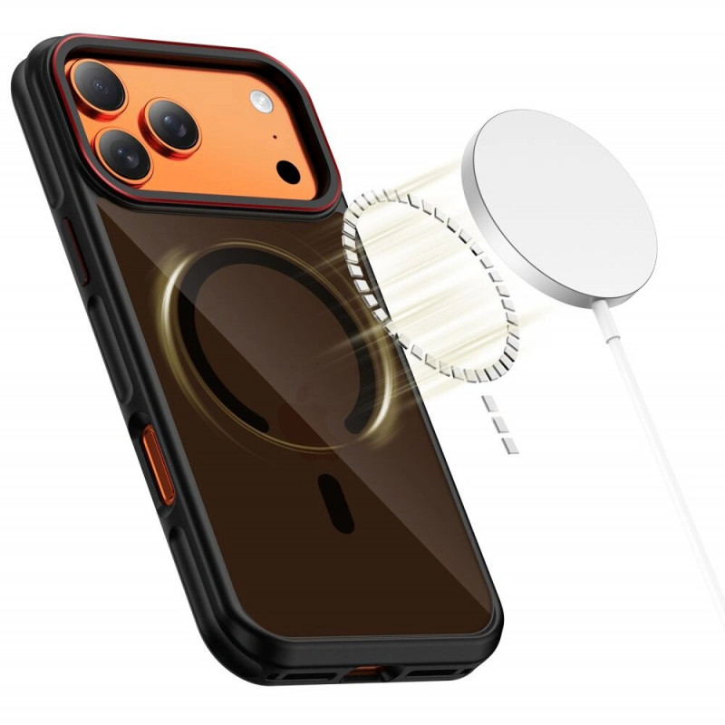 Tech-Protect MagHybrid MagSafe ümbris Apple iPhone 17 Pro jaoks, must/punane