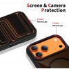Tech-Protect MagHybrid MagSafe ümbris Apple iPhone 17 Pro jaoks, must/punane