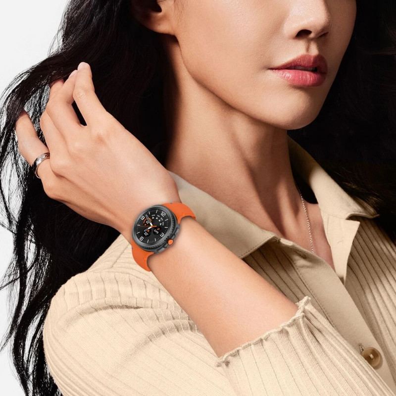 Tech-Protect Silicone rihm Samsung Galaxy Watch 8 / 9 / Classic 40/44/46 mm jaoks, must