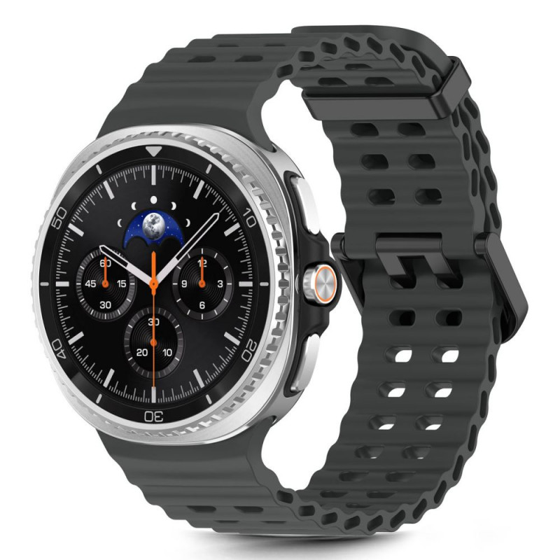 Tech-Protect Iconband Pro rihm Samsung Galaxy Watch 8 / 9 / Classic 40/44/46 mm jaoks, must