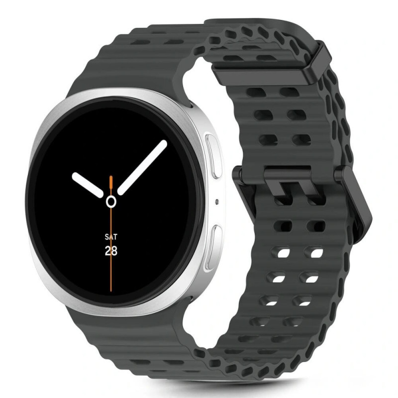 Tech-Protect Iconband Pro rihm Samsung Galaxy Watch 8 / 9 / Classic 40/44/46 mm jaoks, must