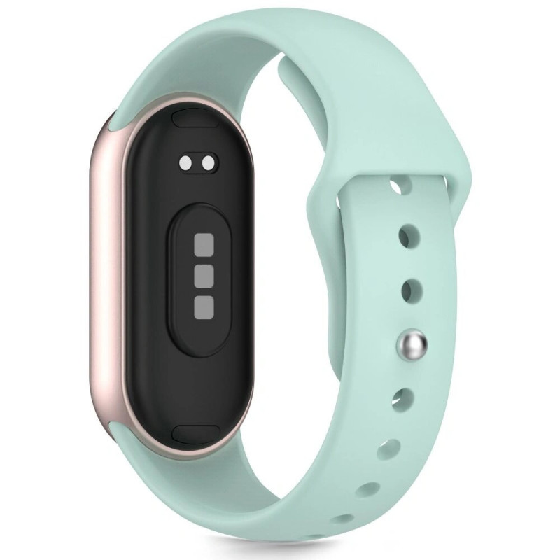Tech-Protect Iconband Pure rihm Xiaomi Smart Band 8 / 9 / 10 / NFC jaoks, pehme mündiroheline