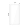Tech-Protect Glass Fit+ karastatud klaas Google Pixel 9 Pro XL / 10 Pro XL / 11 Pro XL jaoks, läbipaistev (2 tk)