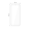 Tech-Protect Glass Fit+ karastatud klaas Google Pixel 9 / 9 Pro / 10 / 10 Pro / 11 / 11 Pro jaoks, läbipaistev (2 tk)