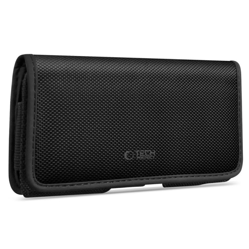 Tech-Protect SM90 universaalne telefoni vööümbris, 5,8-6,8 tolli, nailon, must