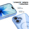Tech-Protect MagMat MagSafe ümbris Apple iPhone 17 jaoks, udusinine/läbipaistev
