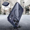 Tech-Protect MagMat MagSafe ümbris Apple iPhone 17 Pro jaoks, sügavsinine/läbipaistev