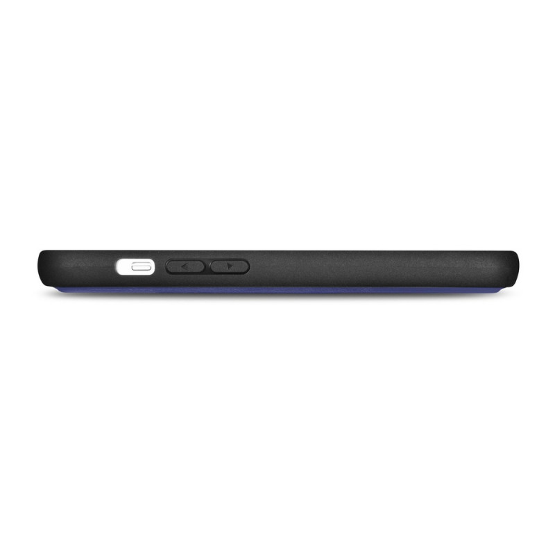 iCarer Wallet Case 2in1 nahast kaanega ümbris iPhone 14 Plus jaoks, Anti-RFID, helelilla (WMI14220727-LP)