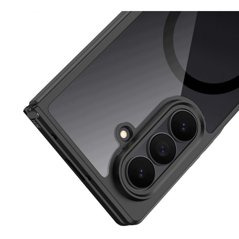Dux Ducis Aimo Hybrid ümbris Samsung Galaxy Z Fold8 Ultra jaoks, MagSafe'iga, must
