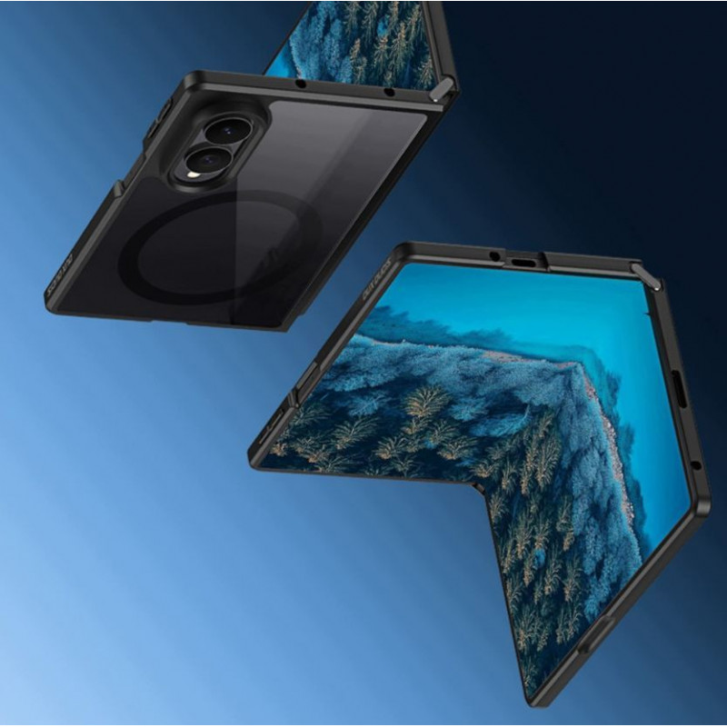 Dux Ducis Aimo Hybrid ümbris Samsung Galaxy Z Fold8 jaoks, magnetiga, must