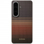 PITAKA Edge Case MagSafe ümbris Samsung Galaxy S26+ jaoks, päikeseloojangu värvi