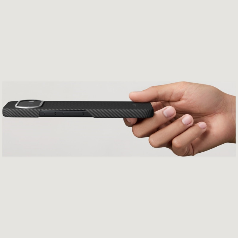 PITAKA Edge Case ümbris Google Pixel 11 jaoks, must-hall