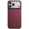 PITAKA Edge Case Argyle MagSafe ümbris Apple iPhone 18 Pro Max / 17 Pro Max jaoks, bordoopunane