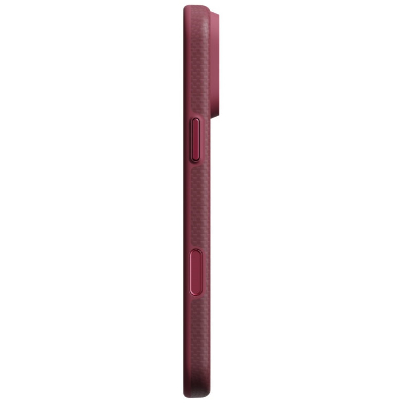 PITAKA Summa Case ümbris Apple iPhone 18 Pro Max / 17 Pro Max jaoks, bordoopunane