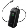 Belkin UltraCharge Smart Display Power akupank BPB042HQBK, PD 120 W, sissetõmmatav USB-C kaabel