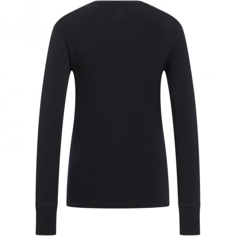 Odlo BL TOP MERINO 260 naiste pikkade varrukatega ümara kaelusega aluskiht, suurus S, must