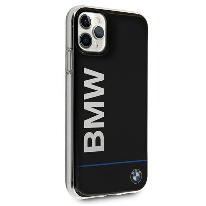 BMW BMHCN65PCUBBK Apple iPhone 11 Pro Max kõvakate Signature Printed Logo, must
