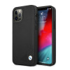 BMW BMHCP12LRCDPK Apple iPhone 12 Pro Max kõvakate Leather Deboss, must