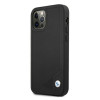 BMW BMHCP12LRCDPK Apple iPhone 12 Pro Max kõvakate Leather Deboss, must