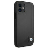 BMW BMHCP12SRCDPK Apple iPhone 12 mini hardcase Leather Deboss, must