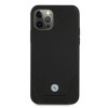 BMW BMHCP12MRSWPK Apple iPhone 12 / 12 Pro kõvakate Leather Perforate, must