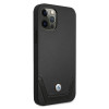 BMW BMHCP12MRSWPK Apple iPhone 12 / 12 Pro kõvakate Leather Perforate, must