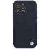 BMW BMHCP13XSILNA Apple iPhone 13 Pro Max kõva ümbris Silicone Signature, meresinine