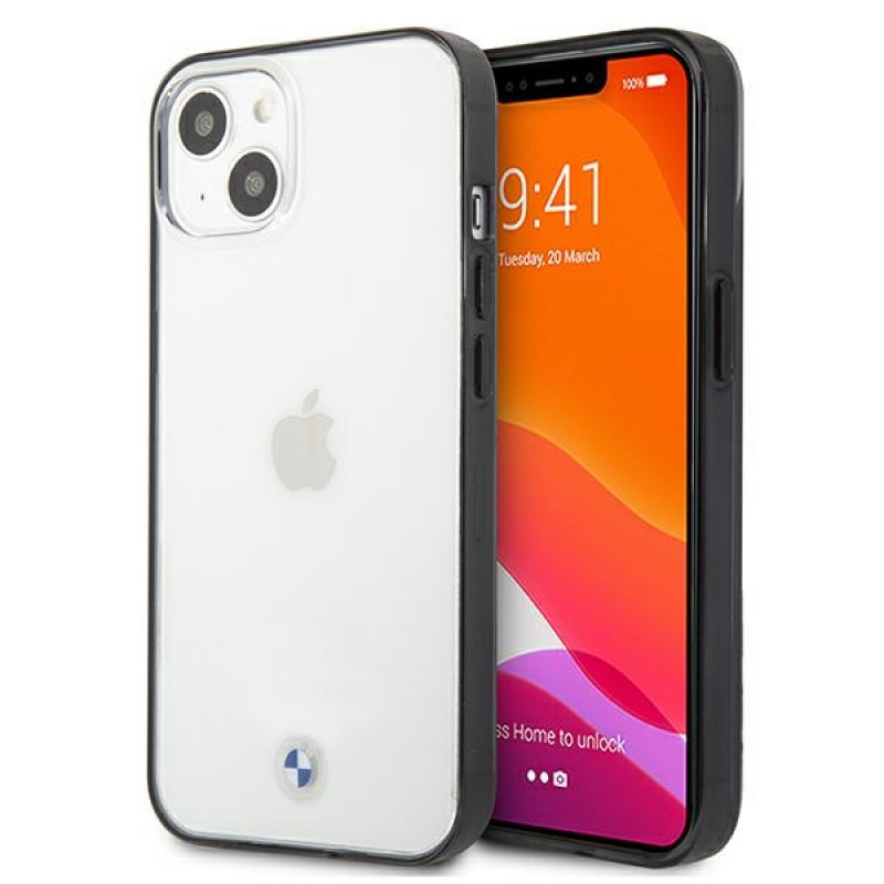 BMW BMHCP13SPCUMRBK Apple iPhone 13 mini hardcase Signature Collection, läbipaistev