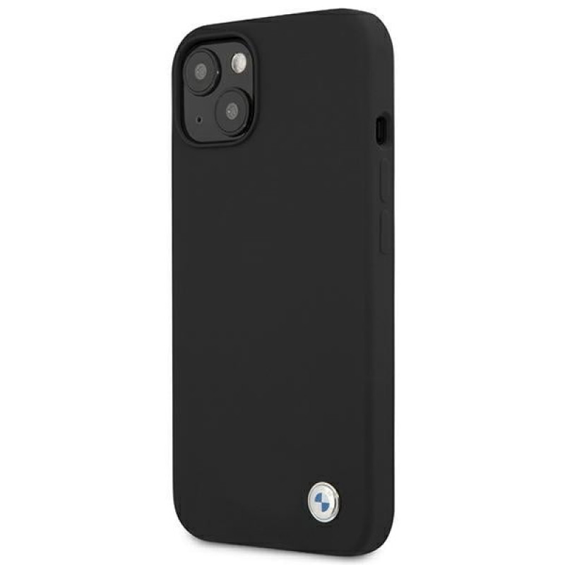 BMW BMHCP13SSILBK Apple iPhone 13 mini hardcase Silicone Signature, must
