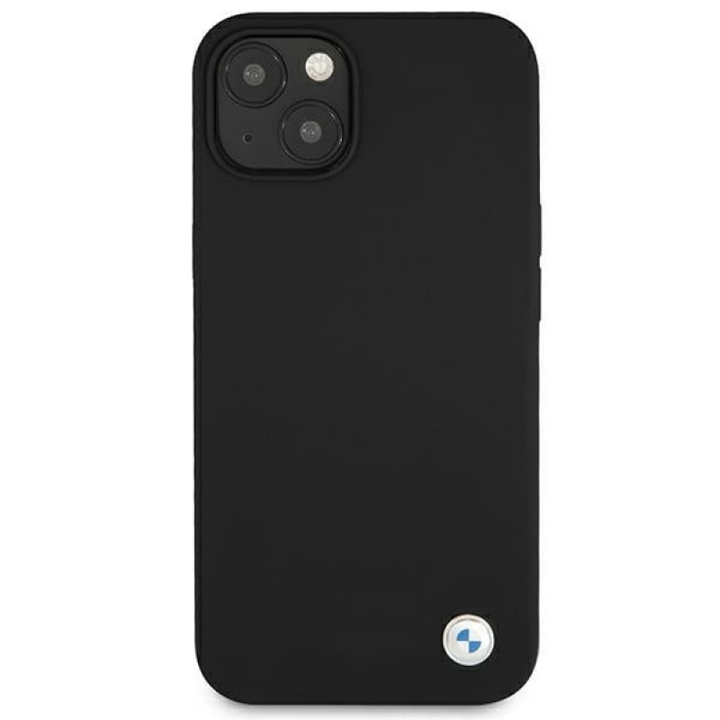 BMW BMHCP13SSILBK Apple iPhone 13 mini hardcase Silicone Signature, must