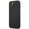 Mercedes-AMG AMHCP14SDOLBK Apple iPhone 14 kõvakate Leather Hot Stamped, must