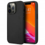 Mercedes-AMG AMHCP14LDOLBK Apple iPhone 14 Pro hardcase, Leather Hot Stamped, must