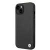 BMW BMHMP14SSLLBK Apple iPhone 14 kõvakate, Signature Logo Imprint MagSafe, must