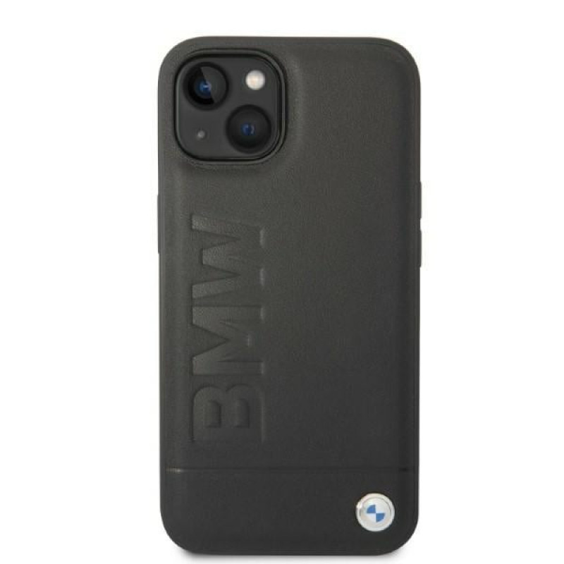 BMW BMHMP14SSLLBK Apple iPhone 14 kõvakate, Signature Logo Imprint MagSafe, must