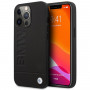 BMW BMHMP14XSLLBK Apple iPhone 14 Pro Maxi kõvakate, Signature Logo Imprint MagSafe, must