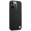 BMW BMHMP14XSLLBK Apple iPhone 14 Pro Maxi kõvakate, Signature Logo Imprint MagSafe, must
