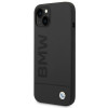 BMW BMHMP14MSLBLBK Apple iPhone 14 Plus / 15 Plus kõvakate, Silicone Signature Logo MagSafe, must