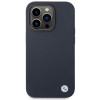 BMW BMHMP14XSILNA Apple iPhone 14 Pro Max ümbris, Silicone Metal Logo MagSafe, navy
