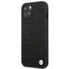 BMW BMHCP14MSLLBK Apple iPhone 14 Plus / 15 Plus ümbris, Leather Stamp, must