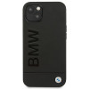 BMW BMHCP14MSLLBK Apple iPhone 14 Plus / 15 Plus ümbris, Leather Stamp, must