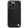 BMW BMHCP14LSLLBK Apple iPhone 14 Pro ümbris, Leather Stamp, must
