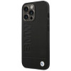BMW BMHCP14XSLLBK Apple iPhone 14 Pro Max ümbris, Leather Stamp, must