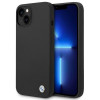 BMW BMHCP14MSILBK Apple iPhone 14 Plus / 15 Plus ümbris, Silicone Metal Logo, must