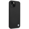 BMW BMHCP14MSILBK Apple iPhone 14 Plus / 15 Plus ümbris, Silicone Metal Logo, must