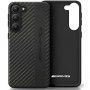 Mercedes-AMG AMHCS23SBLSCA Carbon Stripe & Embossed kõvakate Samsung Galaxy S23 (S911) jaoks, must