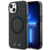 BMW BMHMP14MHGPK Pattern MagSafe kõvakate Apple iPhone 14 Plus / 15 Plus, hall