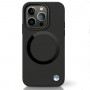 BMW BMHMP14SSILBK2 Signature Liquid Silicone MagSafe ümbris Apple iPhone 14 jaoks, must