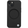BMW BMHMP14SSILBK2 Signature Liquid Silicone MagSafe ümbris Apple iPhone 14 jaoks, must