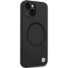 BMW BMHMP14SSILBK2 Signature Liquid Silicone MagSafe ümbris Apple iPhone 14 jaoks, must