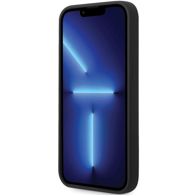 BMW BMHMP14SSILBK2 Signature Liquid Silicone MagSafe ümbris Apple iPhone 14 jaoks, must